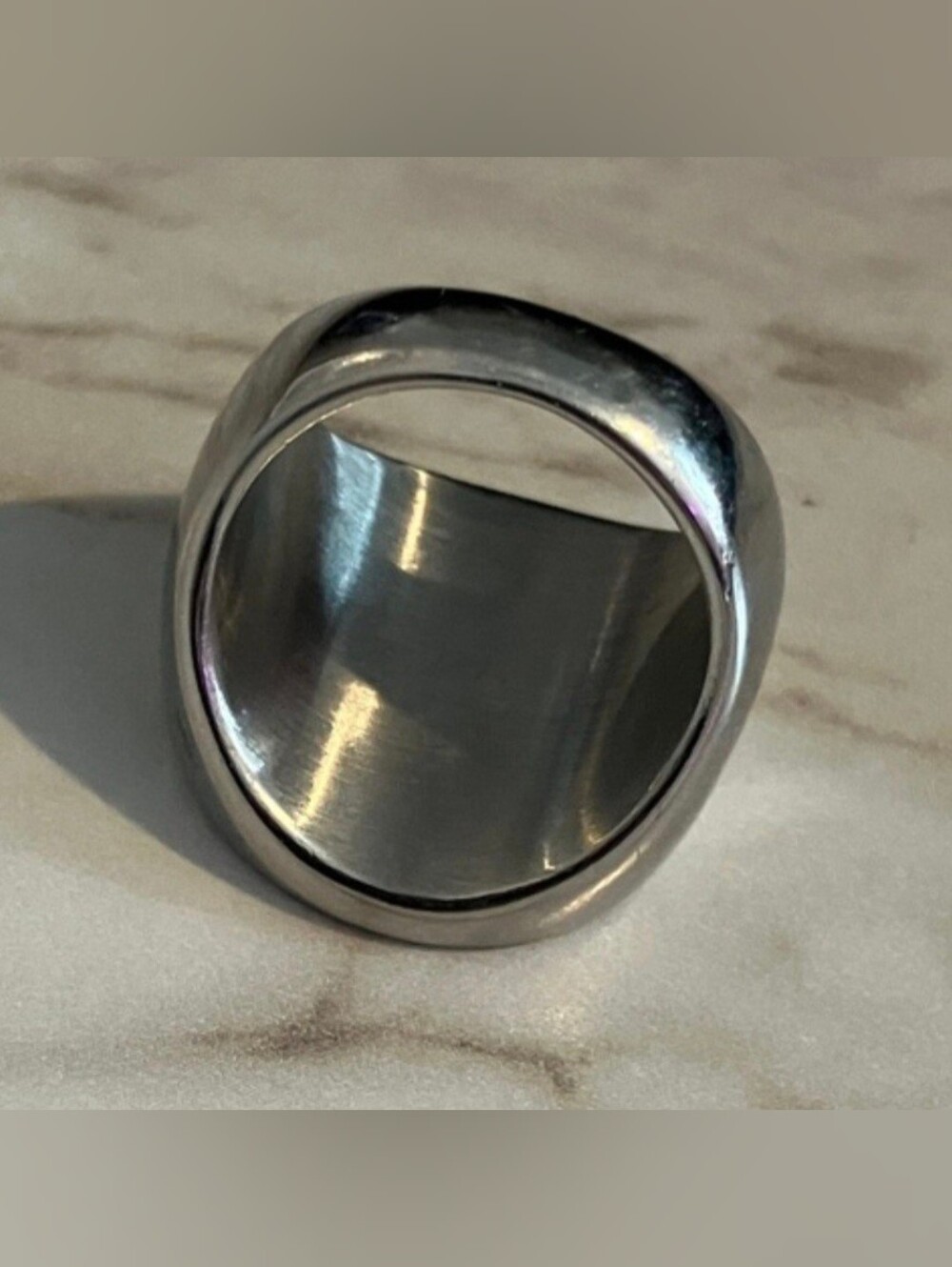 🖤Reserved For Horrorcunt🖤 Vtg Carousel Silver Heavy Metal Heart Graphics - Picture 5 of 17